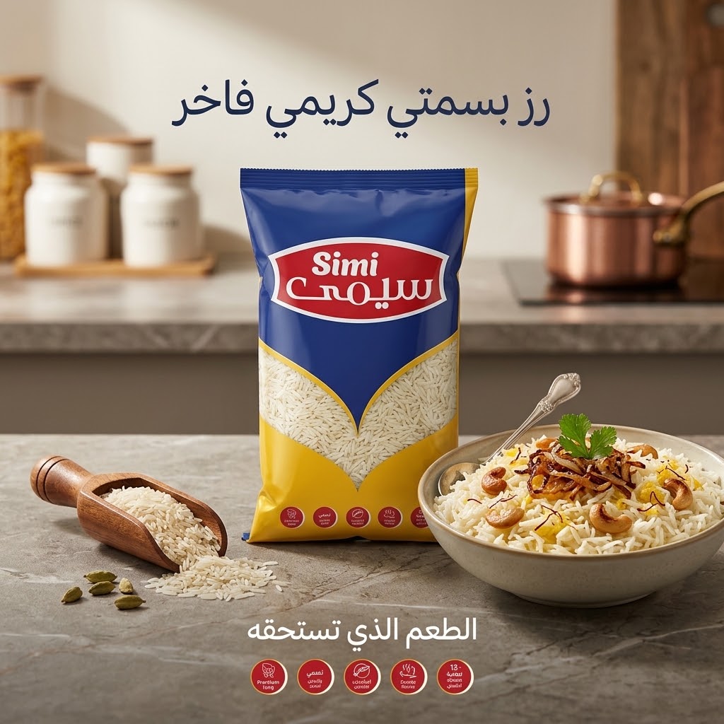 رز بسمتي كريمى